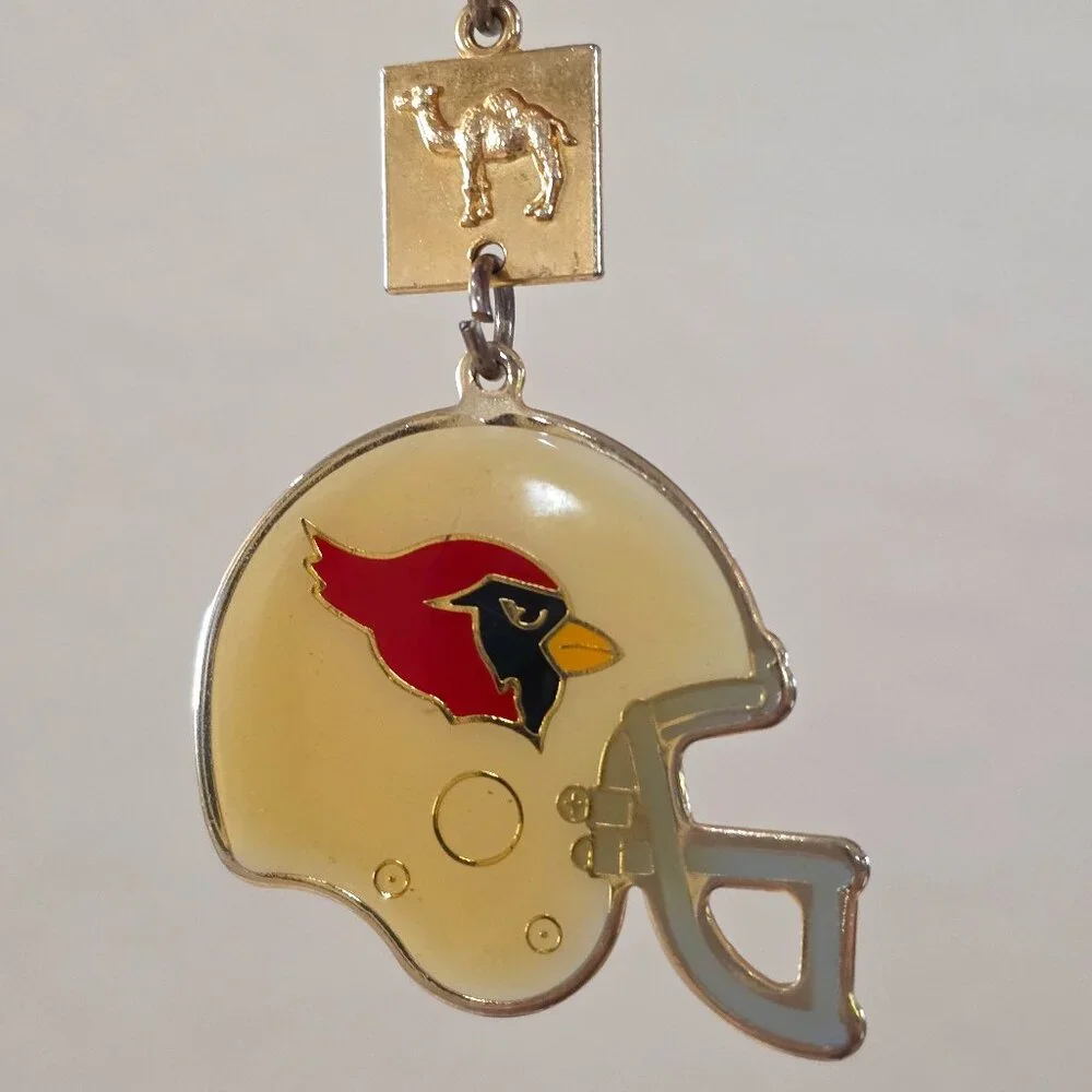 1988 Arizona Cardinals NFL Football Helmet Camel Cigarette Key Chain
